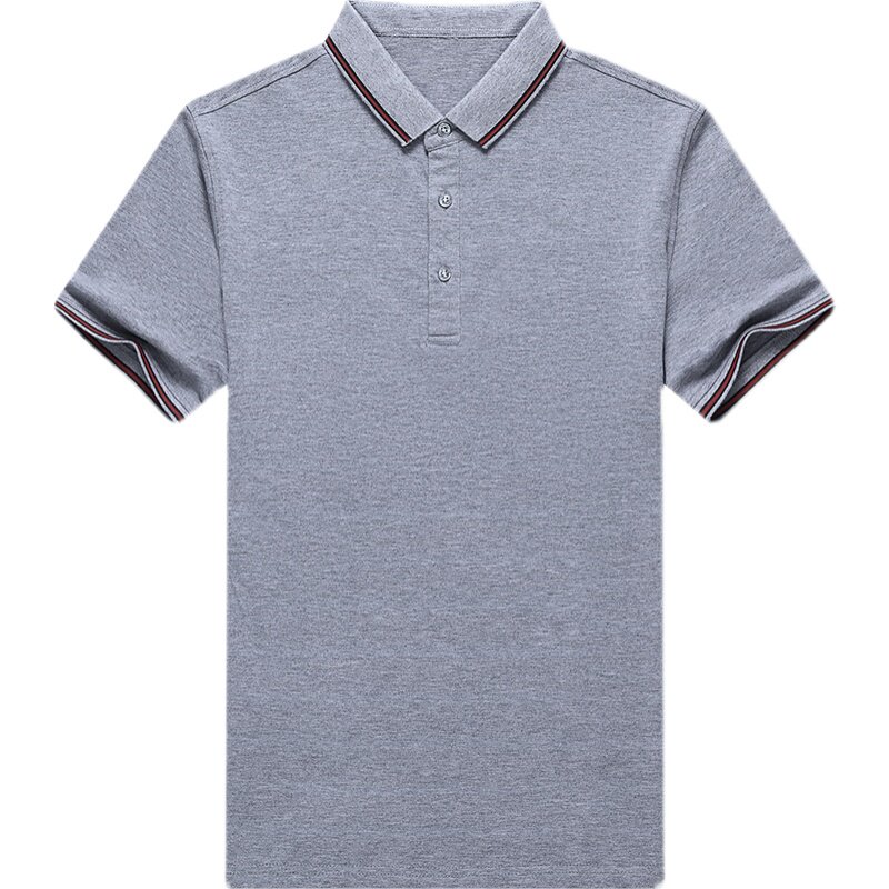 夏季纯棉短袖男士翻领T恤商务休闲刺绣POLO衫男半袖AJY2151-P60,男装T恤,电商B212（原钱塘6029）