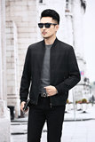 2021秋装新款男士棒球领夹克男格子夹克衫外套男装KCN2801-2-P115，男装夹克，电商B212（原钱塘6029）