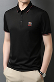 男装春夏季polo衫商务翻领短袖t恤薄款体恤纯色上衣QLM88156-P75，男装T恤，电商B212（原钱塘6029）