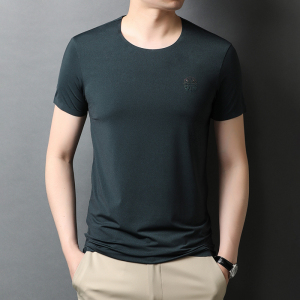 短袖t男恤秋季新款圆领百搭服潮牌潮流宽松体恤衫QLM88221-P70图片