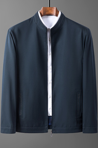 中年男士夹克外套男薄款春季新款中老年爸爸装上衣服21J8802-P135图片