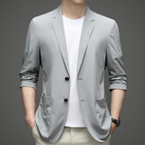 商务休闲男士西服春秋韩版修身职业小西装男外套上衣AJY656-P120，男装西服，电商B212（原钱塘6029）