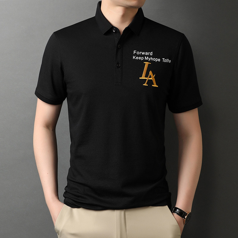 短袖T恤男纯色POLO衫夏季新款男士休闲潮流半袖体恤衫D821-P60,男装T恤,电商B212（原钱塘6029）