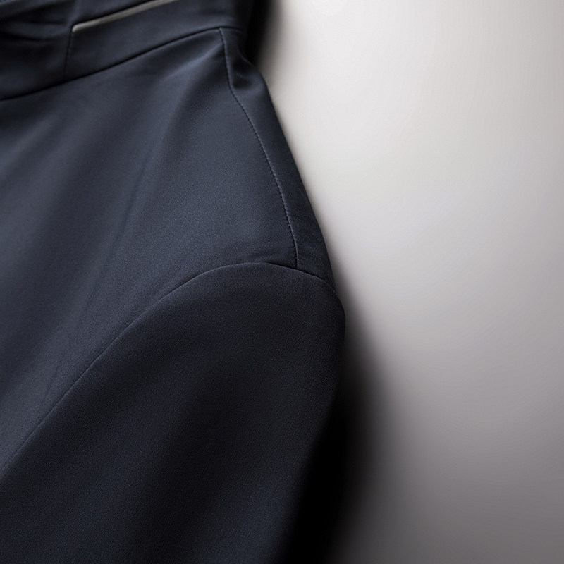 爸爸夹克外套男休闲上衣秋季新款中青年立领男装J9902-P135,男装夹克,电商B212（原钱塘6029）