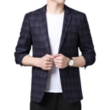 休闲西装男士商务免烫单西外套新款韩版小西服KCN2059-1-P175，男装西服，电商B212（原钱塘6029）