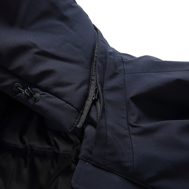 羽绒服男中长款连帽冬季中年男士休闲脱卸内胆冬装外套J611-P320,男装羽绒服,电商B212（原钱塘6029）