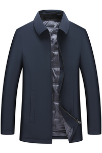 精品羽绒服男脱卸内胆冬季男士翻领防寒服冬装男装外套J618-P240图片