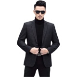 2021秋季西服男纯色百搭商务休闲便西西装外套KCN2023-1-P170，男装西服，电商B212（原钱塘6029）