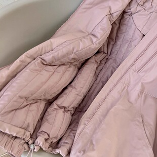 连帽棉衣外套女2023冬款韩版百搭夹棉减龄休闲大码宽松冲锋衣棉服