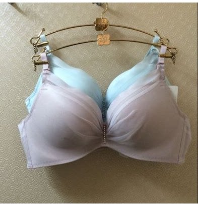 现货★正品春夏伊维斯10810412水漾肌肤透气网纱立体光面聚拢文胸