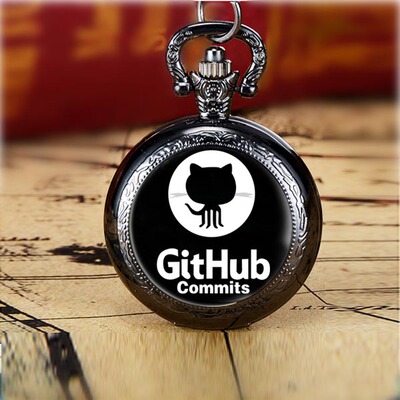 锐龙AMD RYZEN极客谷歌程序员IT码农个性创意复古项链表怀表礼物