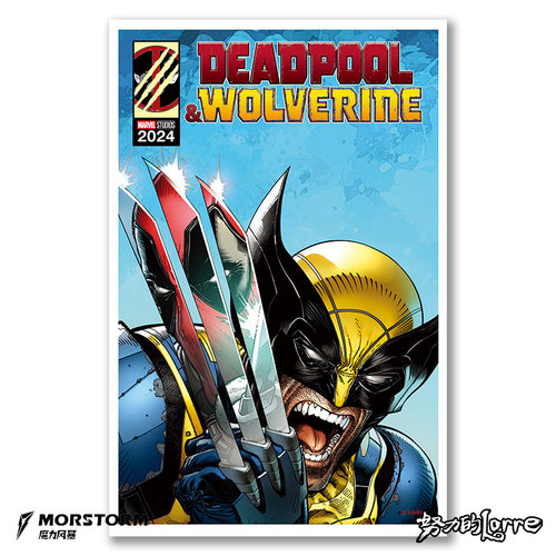 现货 努力的Lorre 漫威装饰画 电影特别款 金刚狼 魔力风暴