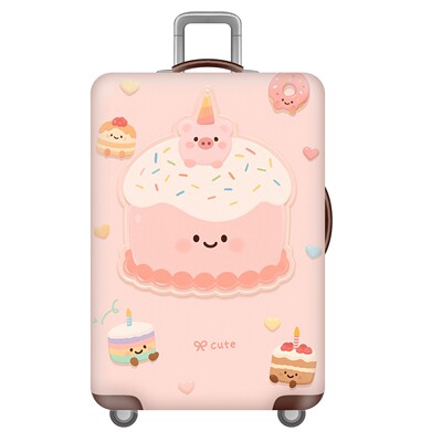 KTG40蛋糕弹力箱套拉杆箱旅行旅游登机行李皮箱保护罩子防尘袋子