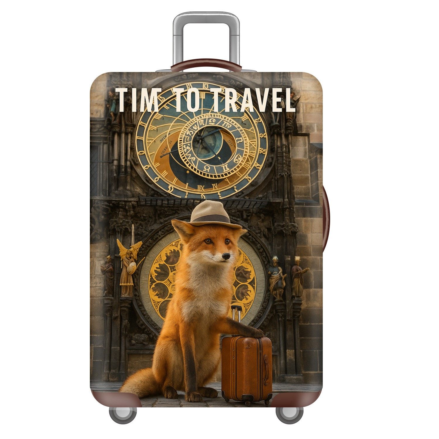 动物旅行183狐狸弹力箱套拉杆箱旅行旅游登机行李皮箱保护罩防尘,箱包皮具/热销女包/男包,旅行箱配件,淘宝优惠券,粉丝福利购,淘宝优惠卷