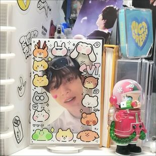 SEVENTEEN全员小动物插卡立牌权顺荣全圆佑徐明浩亚克力插卡立牌