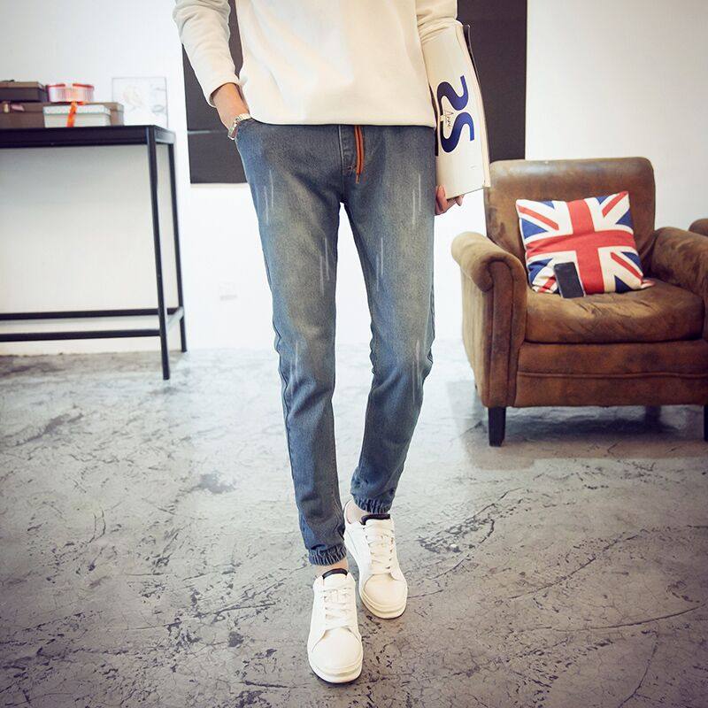 Jeans pour grands chantiers pieds Slim pour été - Ref 1466990 Image 3