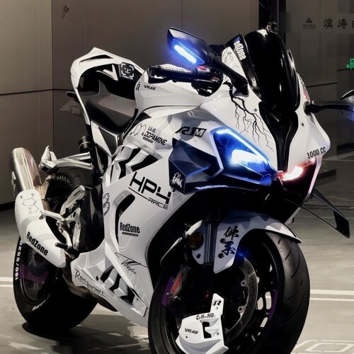 适用钱江26款赛550ES/600RS车贴