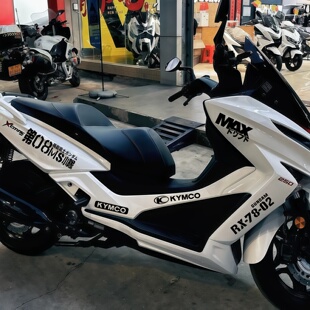 车头拉花适用光阳S250/ST250车身装饰贴纸风挡改装件油箱磨砂车贴