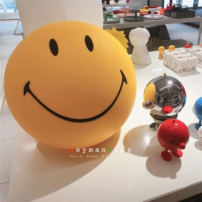heymankids|荷兰Mr Maria笑脸灯创意家居装饰灯治愈系smiley台灯