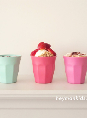 heymankids｜韩国awaken糖果色哑光儿童水杯牛奶果汁早餐杯漱口杯