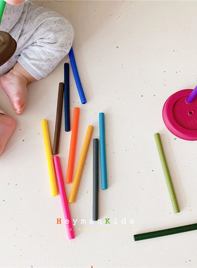 heymankids｜韩国beemymagic水杯配件米奇孔塞硅胶吸管杯装饰耐热