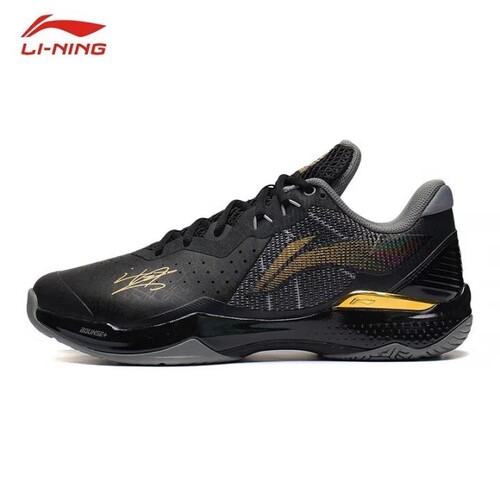 李宁羽毛球鞋雷霆谌龙签名版