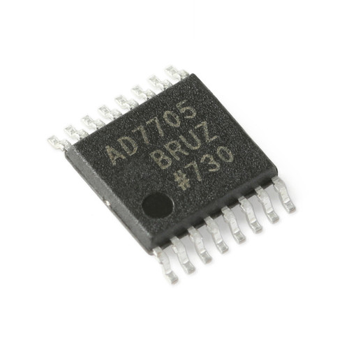 AD7705BRUZ-REEL7 丝印AD7705BRUZ 原装TSSOP-16 16位双通道单ADC