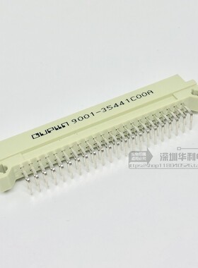 欧式插座DIN244 2*22p 9001-35441COOA 弯公 2.54间距 厂家直销