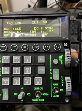飞机哥定制F16 ICP DED MIP面板防尘套DCS BMS F18UFC模拟飞行