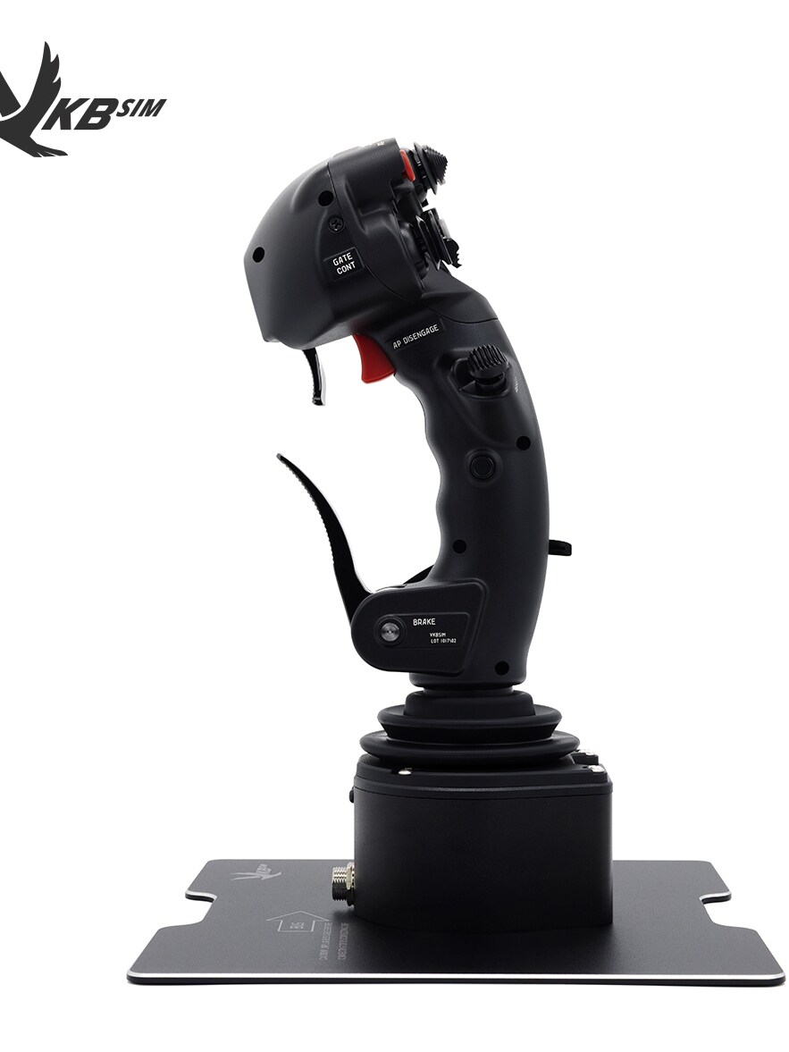 비행기 형제 VKB GF4 모든 금속 비행 조이스틱 MCGU DCS 시뮬레이션 비행 F16 F18 SU 27 시뮬레이션