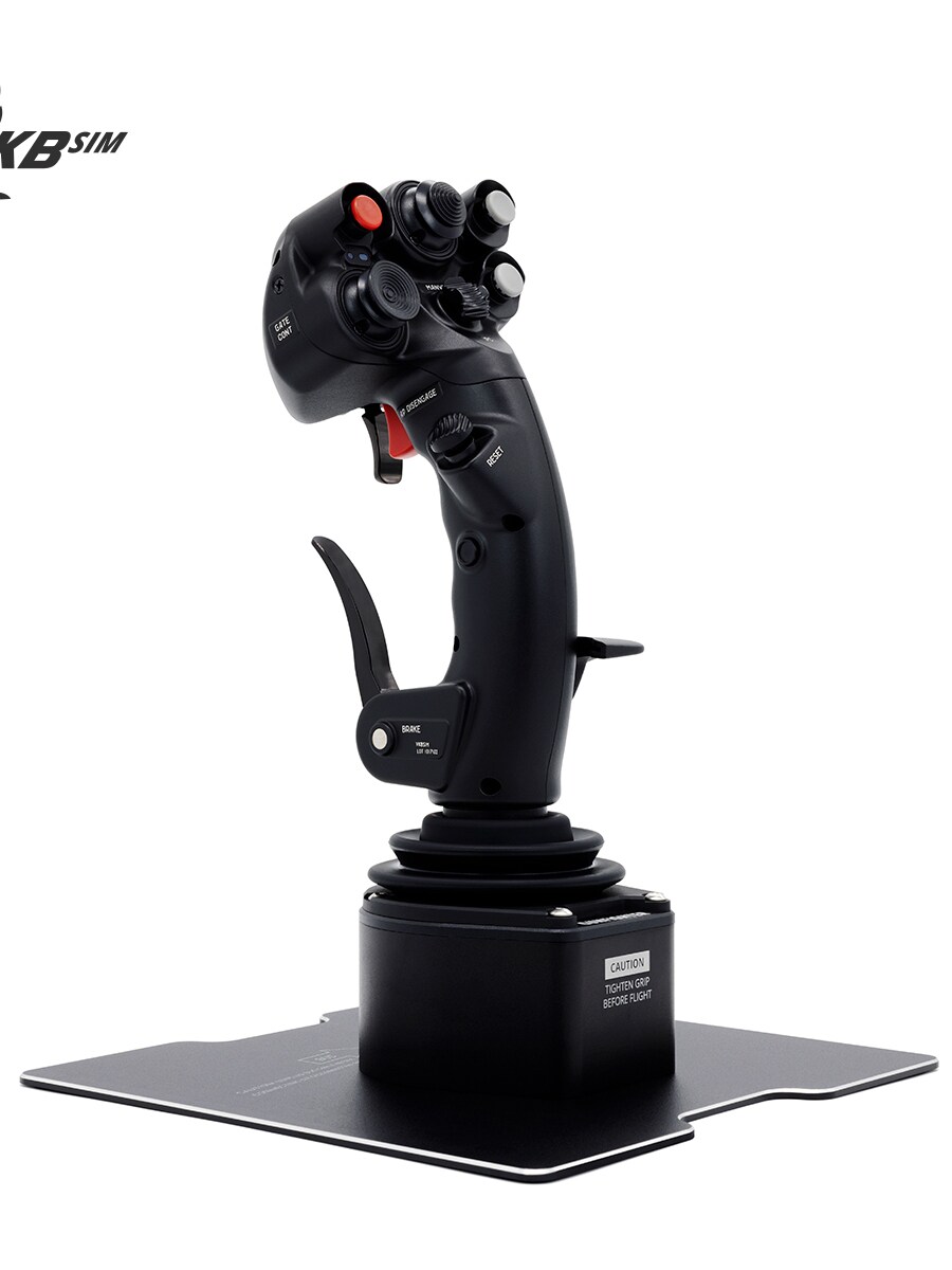 비행기 형제 VKB GF4 모든 금속 비행 조이스틱 MCGU DCS 시뮬레이션 비행 F16 F18 SU 27 시뮬레이션