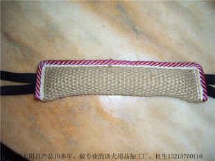 麻咬棒 狗狗日用品 警犬训练器材 麻布扑咬棒 衔取麻棒 训犬用具