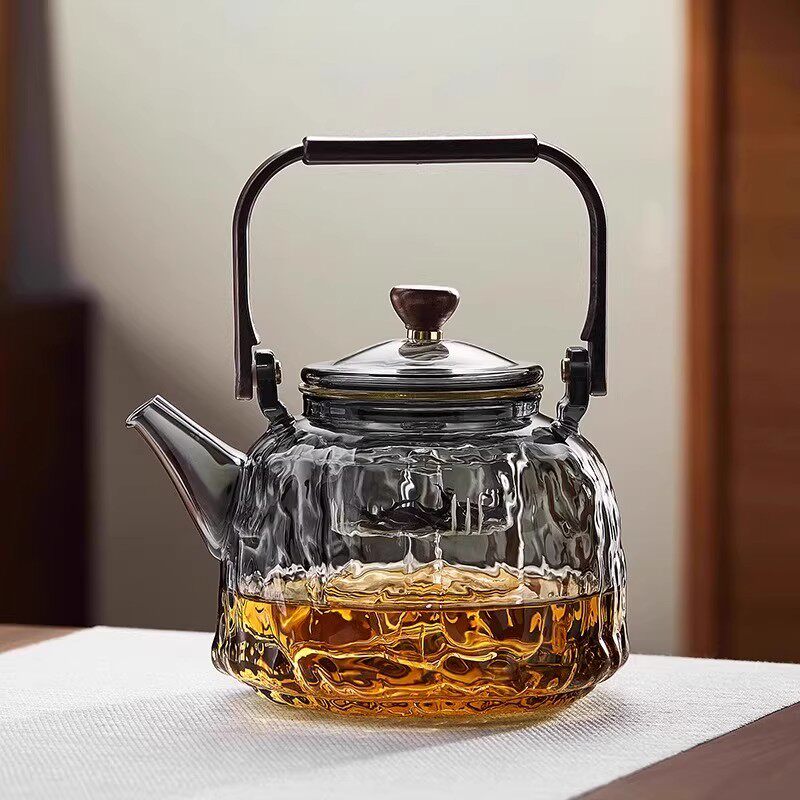 2025新款玻璃煮茶烧水壶加厚耐高温泡茶单壶电陶炉专用养生花茶蒸
