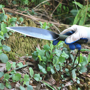 六顺锰钢小铲子种花工具挖野菜养种花小铲园艺盆栽挖土迷你小铁锹