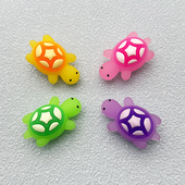 扣沙滩鞋 洞洞鞋 饰卡通diy鞋 花云朵泡芙3D装 配件 立体海龟配饰鞋