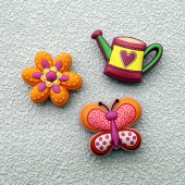 花鞋 配饰洞洞鞋 扣卡通鞋 饰diy鞋 饰花园洒水壶配件 新款 扣装 洞洞鞋