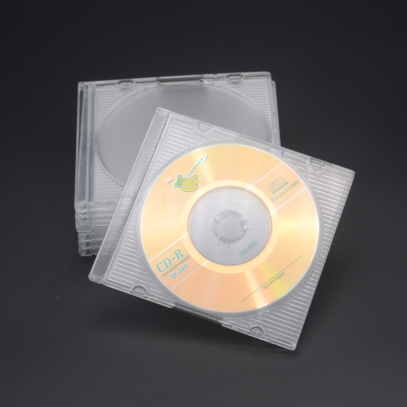 三寸透明8cm光盘dvd盒子迷你