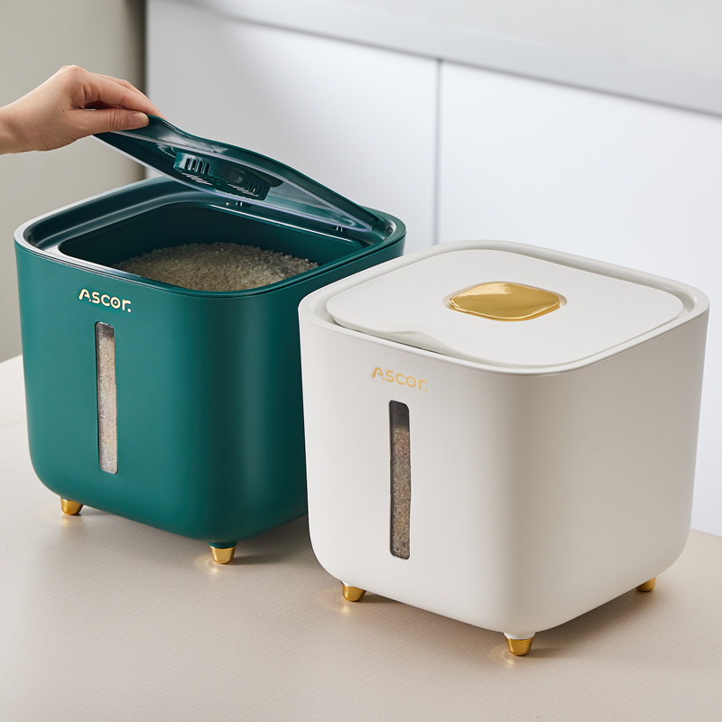 装米桶家用防虫防潮密封杂粮收纳盒面粉储存罐米缸米箱大米食品级