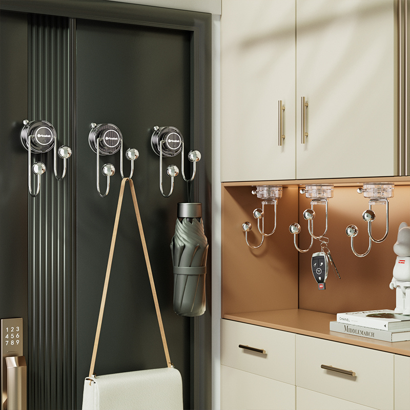 吸盘挂钩门后衣帽钩免打孔