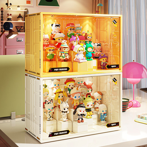 防尘盲盒收纳展示架展示柜