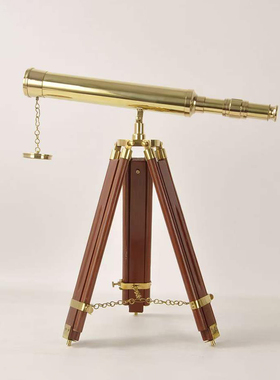 大中小号望远镜欧式法式装饰摆件