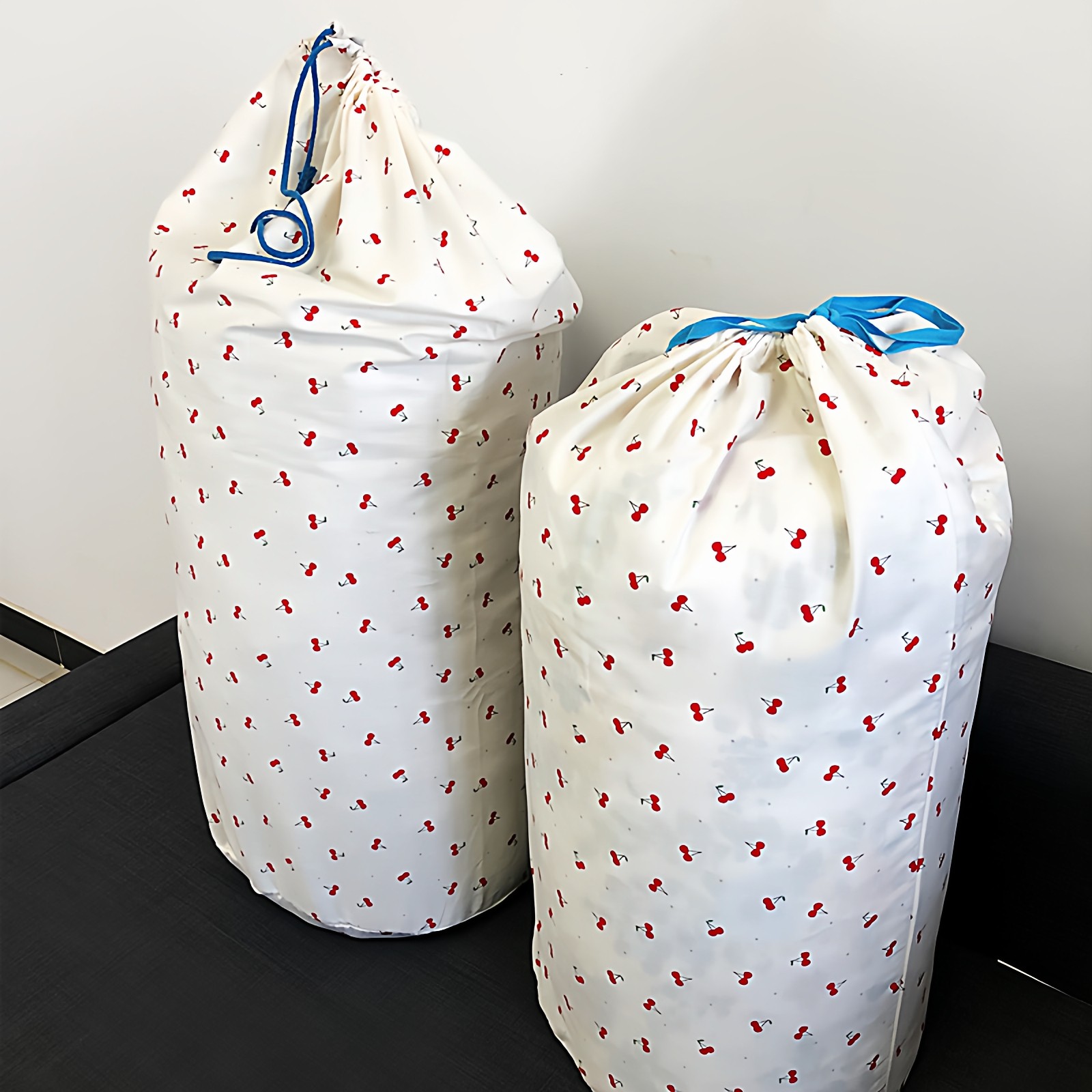 衣物棉被大号收纳袋圆筒衣柜防尘套抽绳束口袋被子棉布袋衣橱大包,收纳整理,被子防尘袋,淘宝优惠券,粉丝福利购,淘宝优惠卷