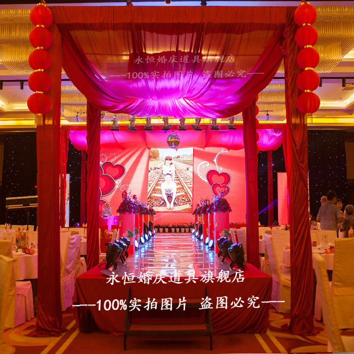 2018新款婚庆道具喜亭婚礼仪式幸福公主亭花亭许愿花厅苹果亭