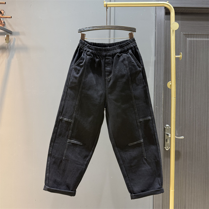 秋季百搭宽松显瘦垮裤哈伦裤