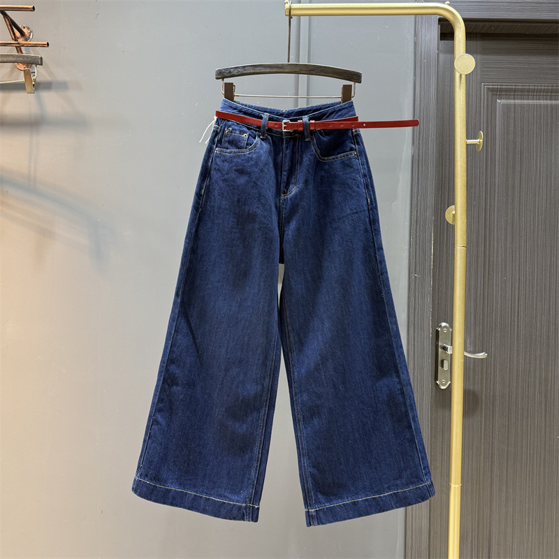春季新款百搭宽松休闲阔腿裤子