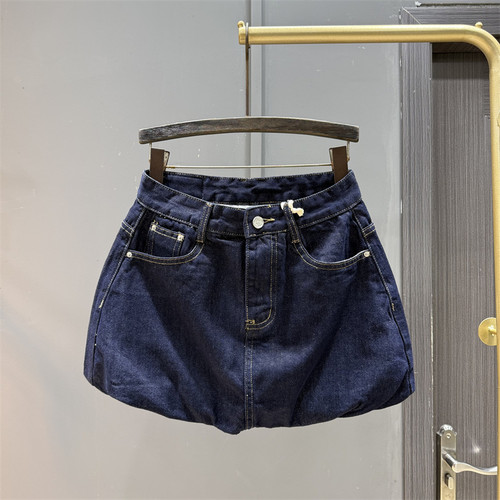 高腰辣妹显瘦a字包臀短裙