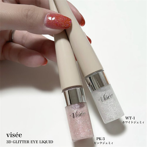 日本代购visee眼影一滴泪液体眼影亮闪闪矿物12.1日发售蕾丝超闪