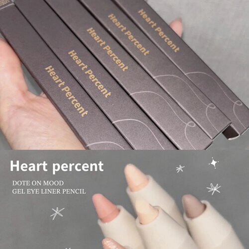 日本代Heart Percent眉笔卧蚕笔专柜大牌眉笔染眉液超级好用眉笔