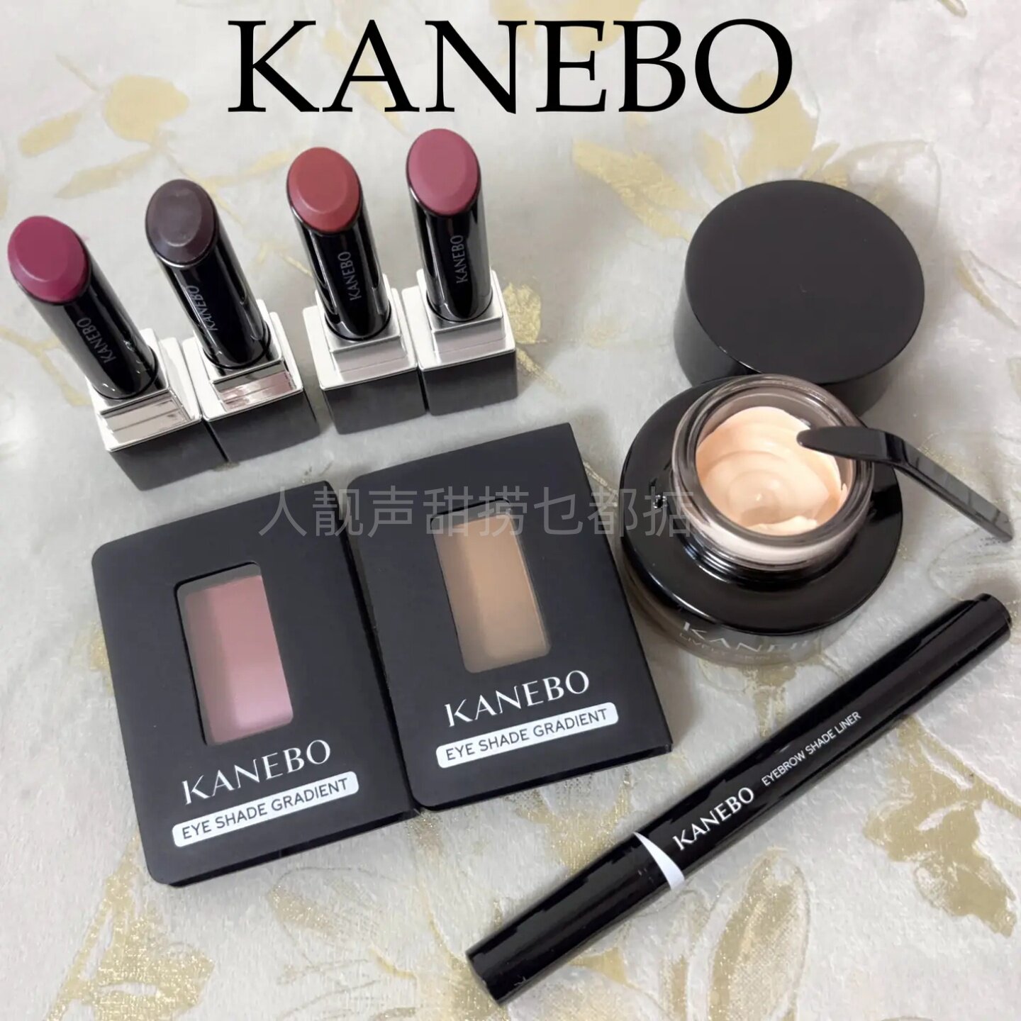 日本kanebo口红嘉娜宝大牌唇膏口红唇膏口红二合一不掉酒红色口红图片