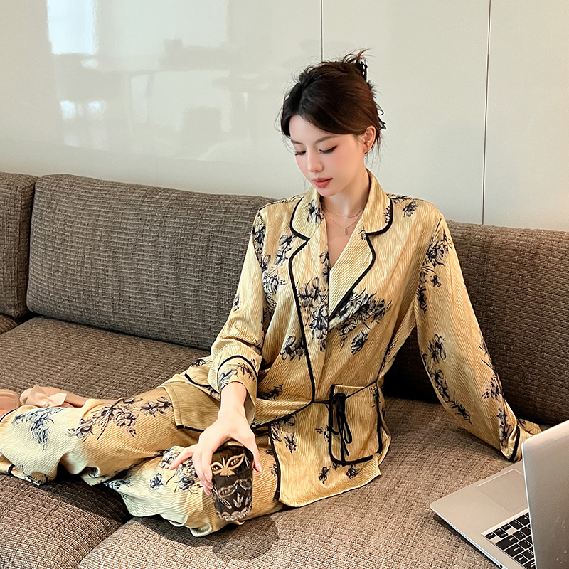 情雪妃春夏新款可外穿家居服